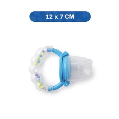 PACK2 CHUPON EN COLOR BLANCO CON BOLITAS DE SILICONA EN FORMATO ALIMENTADOR PRACTICO - 4