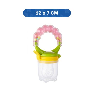 ALIMENTADOR EN COLOR ROSADO CON BOLITAS DE SILICONA FLEXIBLE Y+PAPEL REGALO - 4