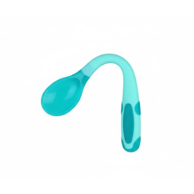 PACK6 UTENSILIO ERGONOMICO EN COLOR CELESTE EN MATERIAL SILICONA FLEXIBLE Y+REGALO STICKER - 2