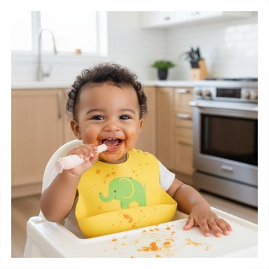 SET ERGONOMICO ROSADO CON 2 CUCHARAS INFANTILES Y ESTUCHE SEGURO Y+REGALO STICKER - 2