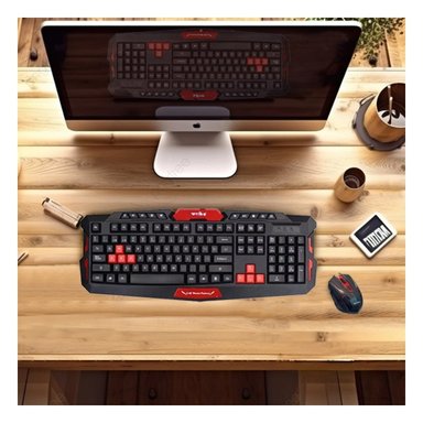 PACK2 DUO TECLADO Y MOUSE NEGRO DE ABS DE GRAN RENDIMIENTO Y ELEGANTE - 3