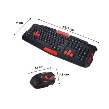 PACK2 DUO TECLADO Y MOUSE NEGRO DE ABS DE GRAN RENDIMIENTO Y ELEGANTE - 4