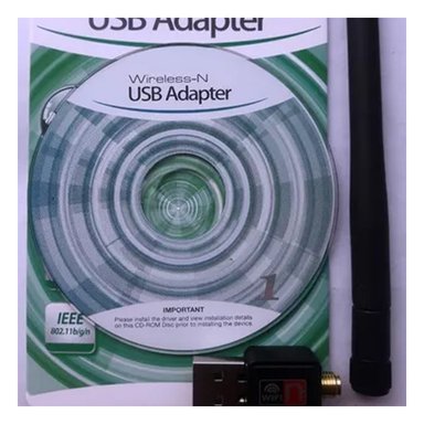 DONGLE USB WIFI MODERNO PARA CONEXION RAPIDA Y COMPATIBLE CON LAPTOP NEGRO Y+LIGAS REGALO - 1