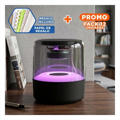 PACK2 ALTAVOZ WIRELESS CON DISENO ELEGANTE Y SONIDO CLARO - 1