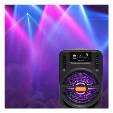PACK4 ALTAVOZ COMPACTO NEGRO CON DISENO MODERNO Y BLUETOOTH PARA OFICINA Y+PAPEL REGALO - 5