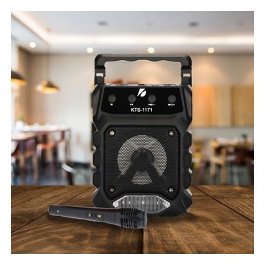 PACK2 BOCINA NEGRO CON SONIDO CLARO Y PARLANTE PEQUENO INALAMBRICO BLUETOOTH Y+PAPEL REGALO - 5