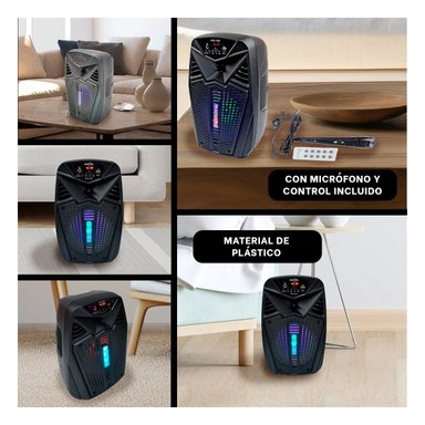 PACK2 ALTAVOZ INALAMBRICO CON BLUETOOTH Y BATERIA DE GRAN DURACION PARA LA CASA Y+PAPEL REGALO - 3