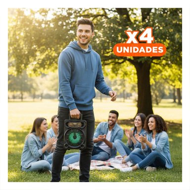 PACK2 REPRODUCTOR CON CONTROL DE VOLUMEN DE 4 PULGADAS DE PLASTICO Y BOTONES TOP - 1