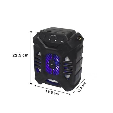 PACK2 BOCINA PARA CASA DE 6,5 PULGADAS CON BLUETOOTH Y ACABADO DE PLASTICO FINO Y+PAPEL REGALO - 4