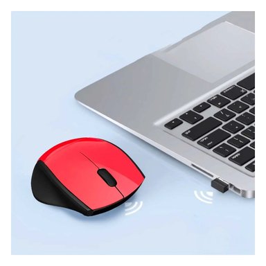 PACK6 RATON PORTATIL SPRINT ROJO TECNOLOGIA COMODA PARA VIAJE - 3