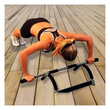 PACK6 ESTRUCTURA DE GIMNASIO PARA PUERTA TIPO IRON GYM Y+PAPEL REGALO - 2