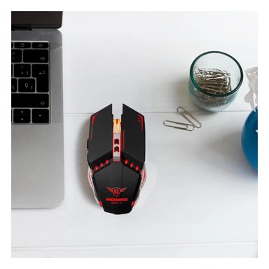 PACK4 ACCESORIO GAMER RANGERX NEGRO PARA SETUP CON ESTETICA MODERNA Y+PAPEL REGALO - 2