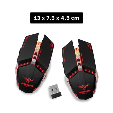 PACK4 ACCESORIO GAMER RANGERX NEGRO PARA SETUP CON ESTETICA MODERNA Y+PAPEL REGALO - 4