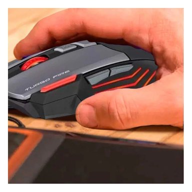 PACK4 ACCESORIO GAMER LUMIERE NEGRO PARA SETUP CON ESTETICA MODERNA Y+PAPEL REGALO - 2