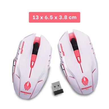 PACK4 DISPOSITIVO GAMER ALIEN BLANCO PARA LAPTOP CON RESPUESTA VELOZ Y+REGALO STICKER - 4