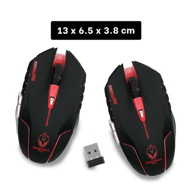 PACK2 DISPOSITIVO GAMER ALIEN NEGRO PARA JUEGOS CON TACTO FIRME - 4