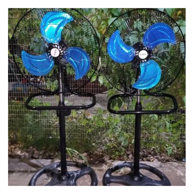 CLIMATIZADOR ELECTRICO 18PULG NEGRO CON AZUL SILENCIOSO AJUSTABLE Y+POST IT - 2