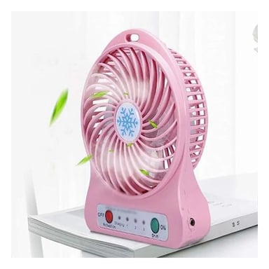 PACK4 AIREADOR MINI PORTATIL RECARGABLE ROSADO DISENO MODERNO Y LIGERO Y+REGALO STICKER - 3
