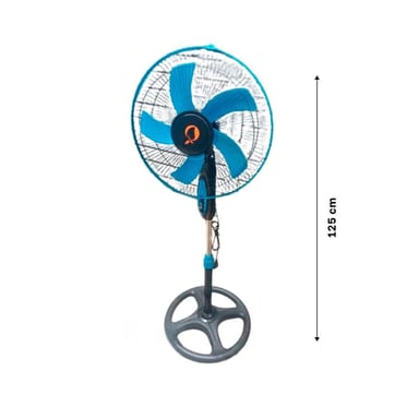 AIREADOR ELECTRICO 16PULG AZUL AJUSTABLE RESISTENTE CON BASE FIRME Y+LIGAS REGALO - 4