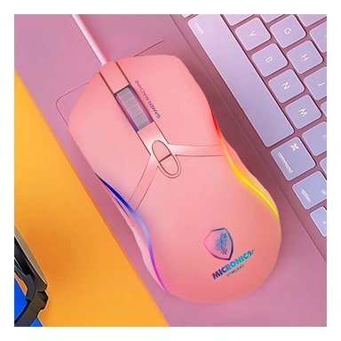 PACK2 DISPOSITIVO GAMER STINGRAY ROSADO PARA JUEGOS CON TACTO FIRME - 5