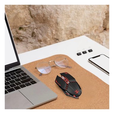 PACK4 PERIFERICO GAMER RANGERX NEGRO PARA JUEGO CON ALTA TECNOLOGIA - 2