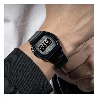 PACK4 WATCH SKMEI NEGRO CON PANTALLA DIGITAL Y DISENO MASCULINO Y+PAPEL REGALO - 2