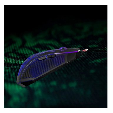 PACK6 PERIFERICO GAMER XFINITY NEGRO PARA TORNEOS CON ALTA VELOCIDAD Y+REGALO STICKER - 3