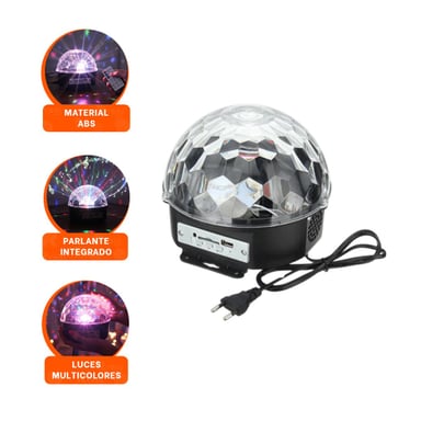 EQUIPO DE LUCES LED CON PARLANTE INTEGRADO Y CONTROL PARA AMBIENTE LUMINOSO - 3