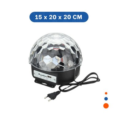 PACK2 PROYECTOR DE LUCES LED CON PARLANTE Y CONTROL PARA DECORACION SALA Y+REGALO STICKER - 4