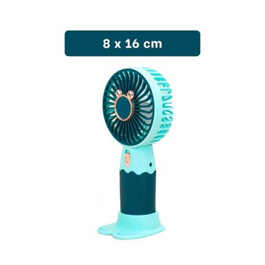 PACK4 CIRCULADOR SOLAR RECARGABLE CON OREJITAS PORTATIL MODERNO EFICIENTE Y LIGERO - 4