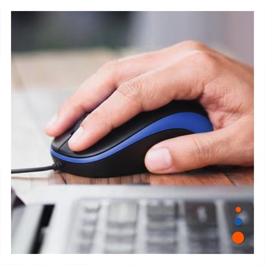 DISPOSITIVO CYBERTEL AZUL Y NEGRO GAMER PARA ESCRITORIO Y+LIGAS REGALO - 1