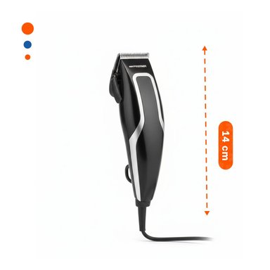 PACK4 CORTAPELO PREMIER NEGRO PARA CORTE PERSONAL EN CASA Y+REGALO STICKER - 4