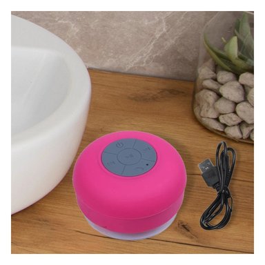 PACK4 DISPOSITIVO COMPACTO ROSADO CON TECNOLOGIA BLUETOOTH PARA REPRODUCCION Y+REGALO STICKER - 3