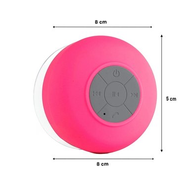 PACK4 DISPOSITIVO COMPACTO ROSADO CON TECNOLOGIA BLUETOOTH PARA REPRODUCCION Y+REGALO STICKER - 4