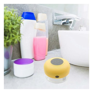 PACK12 REPRODUCTOR AMARILLO DE DUCHA CON AUDIO CLARO PARA RUTINA MUSICAL - 5