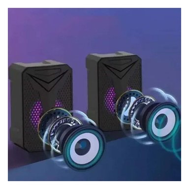 PACK6 SPEAKER DE SONIDO ENVOLVENTE CON AUDIO ESTABLE PARA MUSICA Y PELICULAS - 2