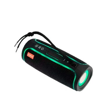 PACK4 BOCINA MOVIL NEGRO CON LUCES LED Y SONIDO ESTEREO Y+PAPEL REGALO - 3