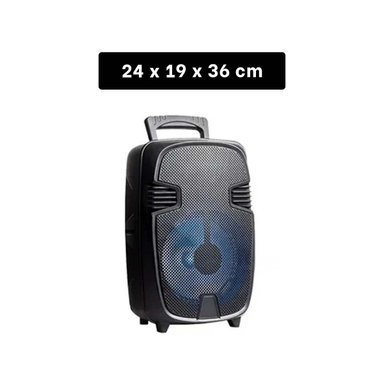 PACK4 EQUIPO NEGRO CON MICROFONO CON SONIDO NATURAL PARA ENCUENTROS Y+REGALO STICKER - 4
