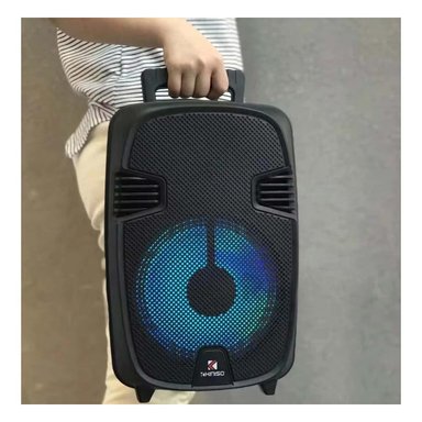 PACK4 EQUIPO NEGRO CON MICROFONO CON SONIDO NATURAL PARA ENCUENTROS Y+REGALO STICKER - 5