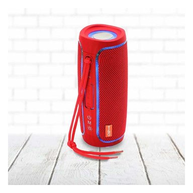 PACK6 BOCINA INALAMBRICA ROJO CON DISENO LIGERO Y CONTROLES INTUITIVOS - 5