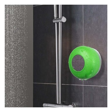 PACK4 SISTEMA DE SONIDO VERDE CON CONEXION INALAMBRICA PARA MUSICA EN CASA Y+PAPEL REGALO - 5