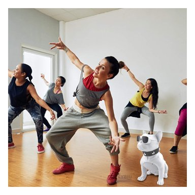 PACK2 PARLANTE EN FORMA PERRO EN COLOR BLANCO PARA ESPACIOS JUVENILES Y HOGAR - 3
