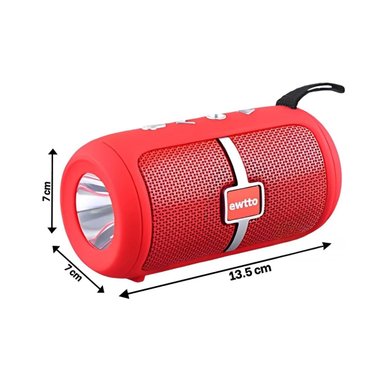 PACK6 ALTAVOZ PROFESIONAL ROJO TECNOLOGIA MODERNA PARA MUSICA, JUEGOS Y PELICULAS - 4