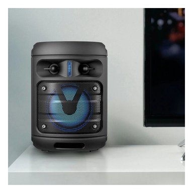 PACK4 BOCINA BLUETOOTH PORTATIL NEGRO CON BATERIA DE LARGA DURACION - 2