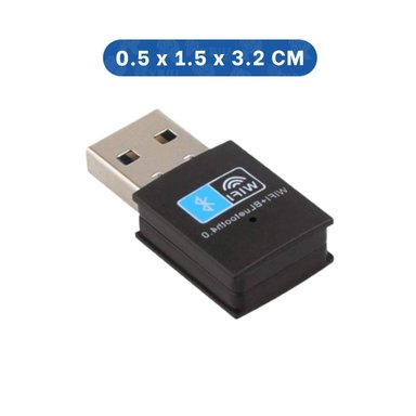 PACK6 TERMINAL USB QUE MEJORA COMUNICACION INALAMBRICA DE PC NEGRO Y+REGALO STICKER - 4