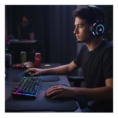 PACK2 CONJUNTO PARA EXPERIENCIA TOTAL Y GAMER 5 EN 1 CON DISEÑO INNOVADOR EN NEGRO - 3