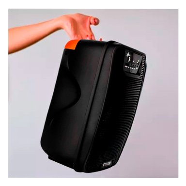 PACK6 ALTAVOZ KIMISO NEGRO CON ILUMINACION CAMBIANTE Y BAJO POTENTE Y+PAPEL REGALO - 2