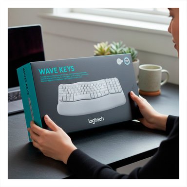 PACK2 CONTROL QUE OPTIMIZA LA EXPERIENCIA DE ESCRITURA CON TECLAS ONDULADAS BLANCO - 3