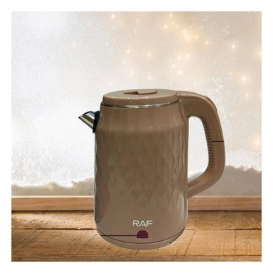 PACK4 CALDERA PARA AGUA CALIENTE RAF 2.5L MARRON CLARO EN COCINA - 3
