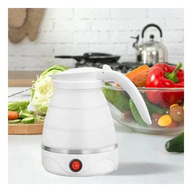 PACK4 CALENTADOR DE COCINA ELECTRICO PLEGABLE 600ML BLANCO Y+REGALO STICKER - 5